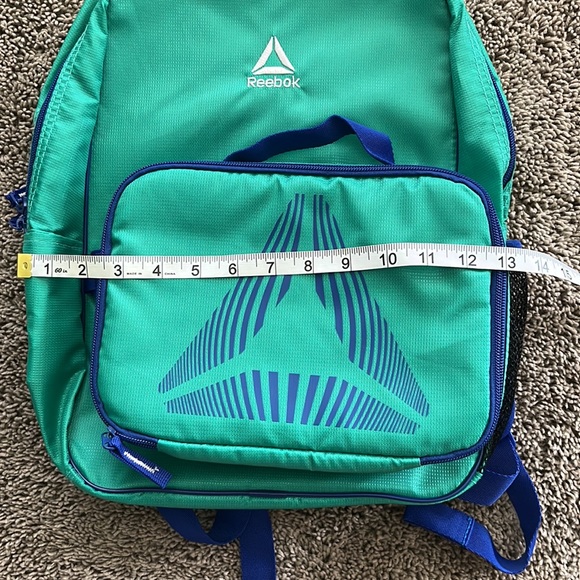 NWT! Reebok Lunchbox Backpack Green / Blue One Size Reebok - Picture 7 of 8